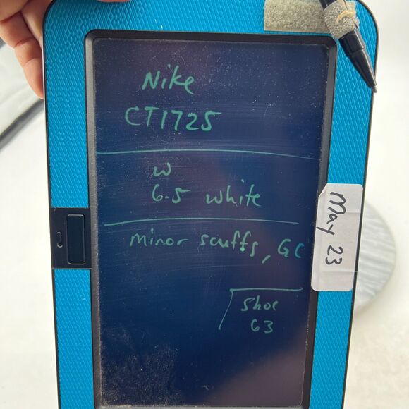 Nike Court Royale 2 Sneaker Womens 6.5 White Mid Top Casual Athletic CT1725-100 - Picture 11 of 12